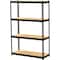 Lorell Narrow Steel Shelving 48" Height x 30" Width x 12" Depth 66963 - alternate 1